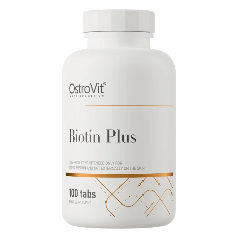 OstroVit Biotin Plus | Biotiin 2500 µg 100 Tabletti