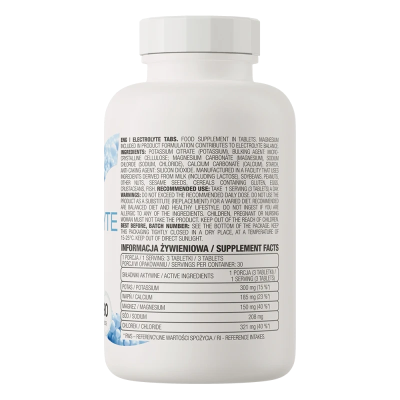 OstroVit Electrolytes | Elektrolüüdid 90 tabletti