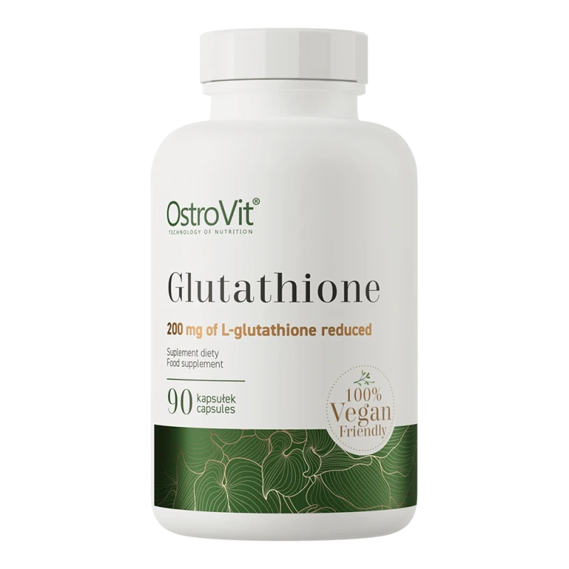 OstroVit Glutathione | Восстановленный L‑глутатион 200 mg 90 капсул