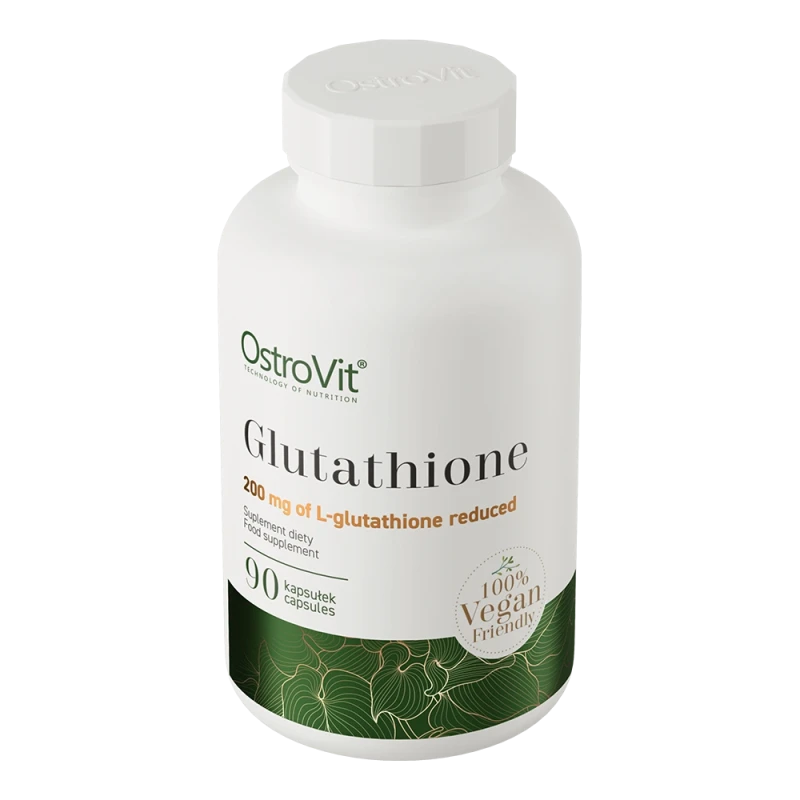 OstroVit Glutathione | Восстановленный L‑глутатион 200 mg 90 капсул