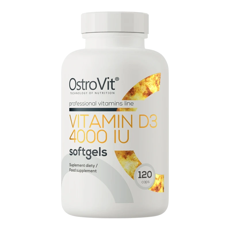 OstroVit Vitamin D3 4000 IU | D3 vitamiin 120 kapslit