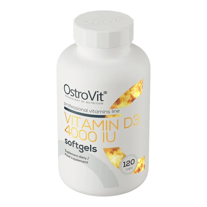 OstroVit Vitamin D3 4000 IU | D3 vitamiin 120 kapslit