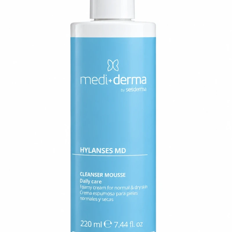 Hylanses MD Cleanser Mousse 200 мл — мягкое очищение без мыла