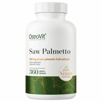 OstroVit Saw Palmetto VEGE | Sabalpalmi ekstrakt 120 mg 360 tabletti
