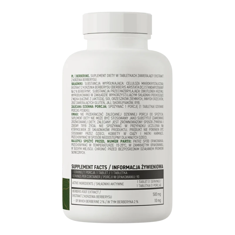 OstroVit Berberine | Берберин 90 таблеток
