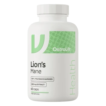 OstroVit Lion’s Mane VEGE | Siilkiipikonna (Hericium erinaceus) ekstrakt 60 kapslit