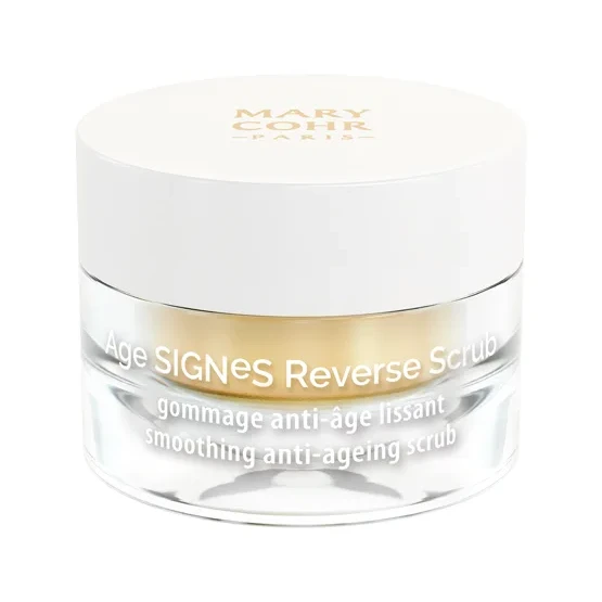 Mary Cohr Age Signes Reverse Scrub | Ühtlustav vananemisvastane näokoorija hüaluroonhappega 50 ml