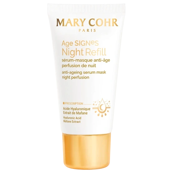 Mary Cohr Age SIGNeS Night Refill Mask | Intensiivs ööseerumi-mask kortsude silumiseks ja naha täitmiseks 50 ml