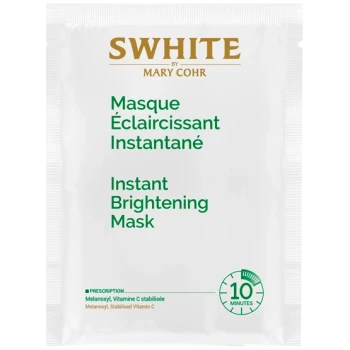Mary Cohr Instant Brightening Mask | Интенсивно осветляющие маски для лица для мгновенного сияния 7 шт. × 30 мл