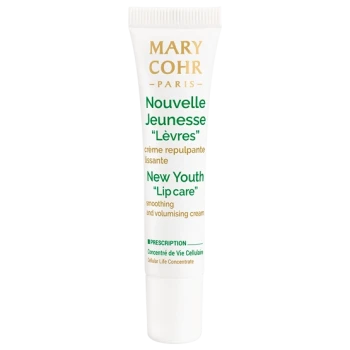 Mary Cohr New Youth Lip Care | Atjaunav ja vananemisvastane huultehooldus ja volüümiandja 15 ml