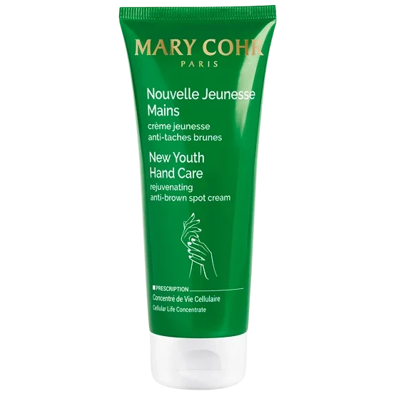 Mary Cohr New Youth Hand Care | Revitaliseeriv vananemisvastane kätekreem pigmentatsiooni vähendamiseks 75 ml