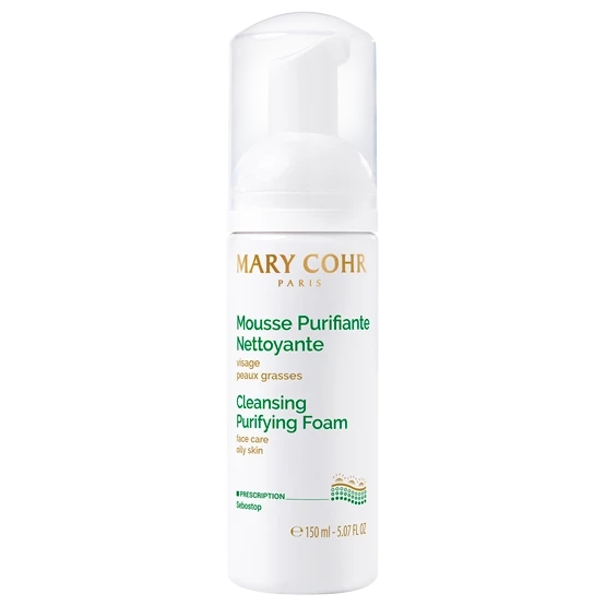 Mary Cohr Cleansing Purifying Foam | Puhastavad ja sebumit reguleerivad näovahtud rasusele nahale 150 ml