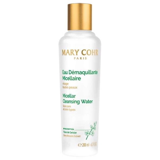 Mary Cohr Micellar Cleansing Water | Pehme micellaarvesi näo ja silmade meigi eemaldamiseks 200 ml