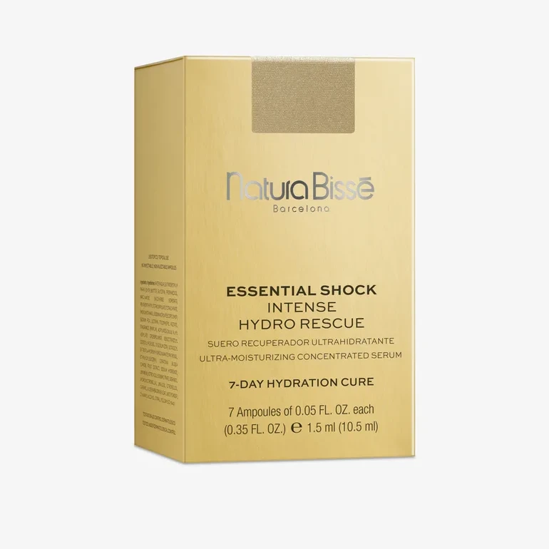 Natura Bissé Essential Shock Intense Hydro Rescue | Eriti intensiivne niisutav seerum ampullides 7 × 1,5 ml