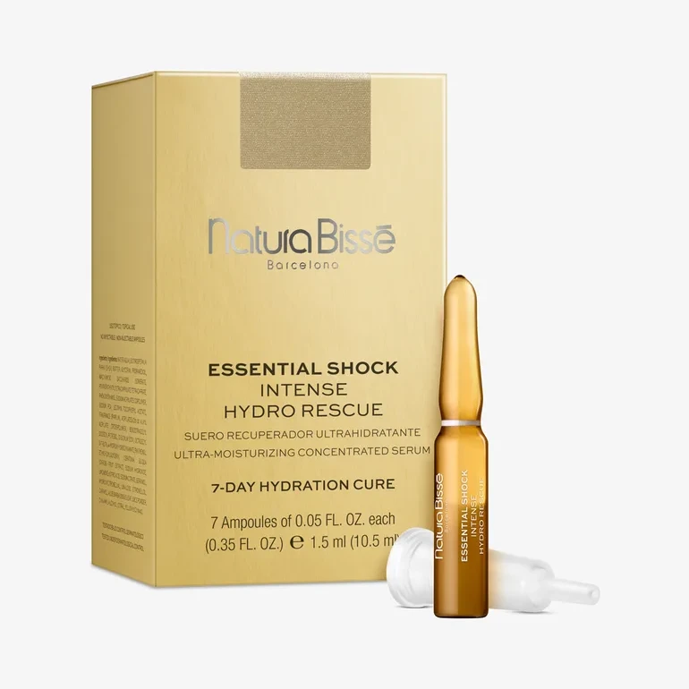 Natura Bissé Essential Shock Intense Hydro Rescue | Eriti intensiivne niisutav seerum ampullides 7 × 1,5 ml