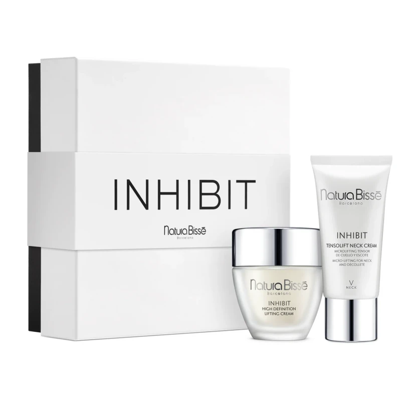 Natura Bissé Limited Edition Inhibit Lift Set | Vananemisvastane lifting-kinkekomplekt näole, kaelale ja dekolteepiirkonnale