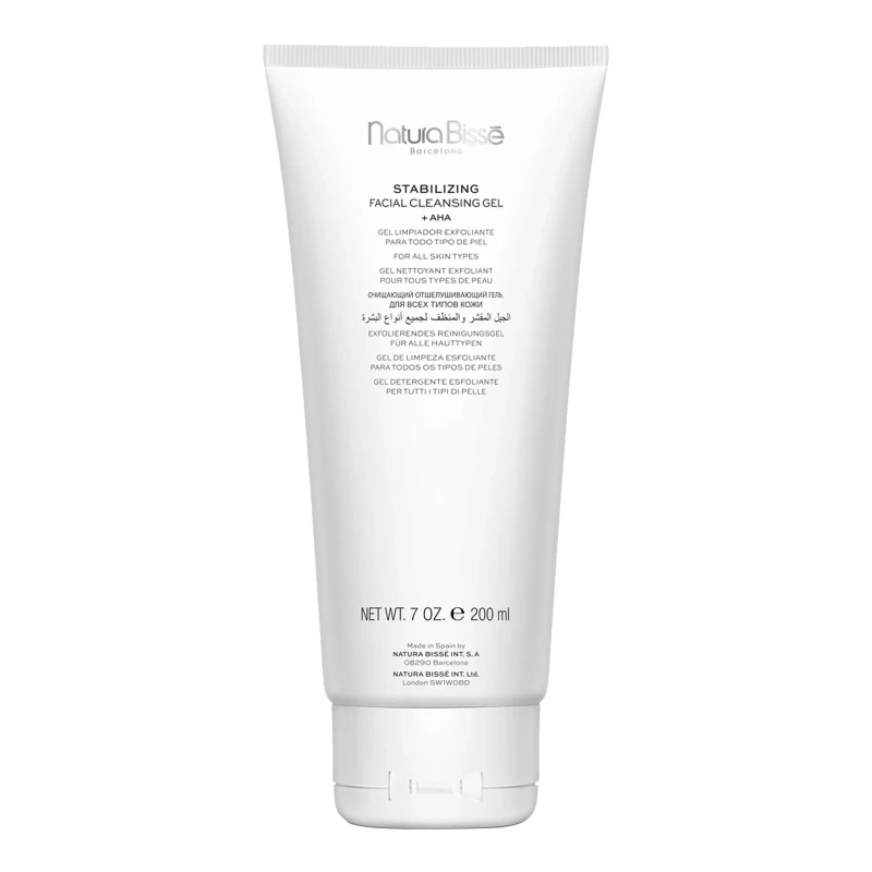 Natura Bissé Stabilizing Facial Cleansing Gel With AHA + PHA | Kohevseeriv kooriv näopesugeel AHA ja PHA hapetega 200 ml