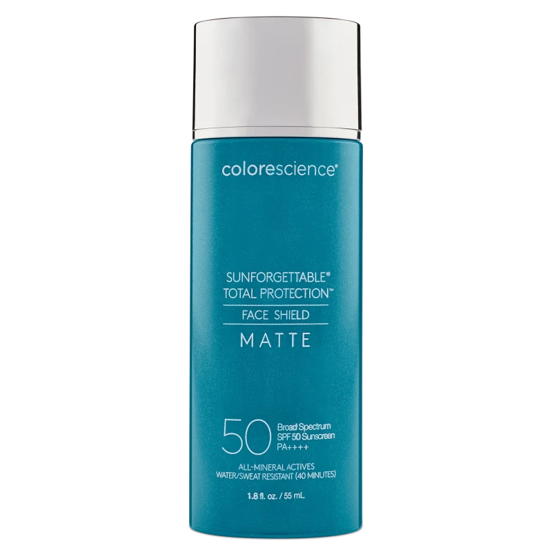 Colorescience Face Shield Matte SPF50 | Матирующий минеральный солнцезащитный крем для лица 55 мл