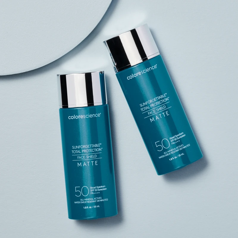 Colorescience Face Shield Matte SPF50 | Матирующий минеральный солнцезащитный крем для лица 55 мл