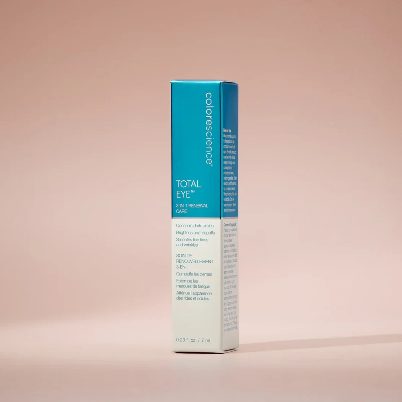Colorescience Total Eye® 3-in-1 Renewal Therapy SPF35 | Крем для зоны вокруг глаз с тонирующим эффектом и SPF35 Fair 4 ml