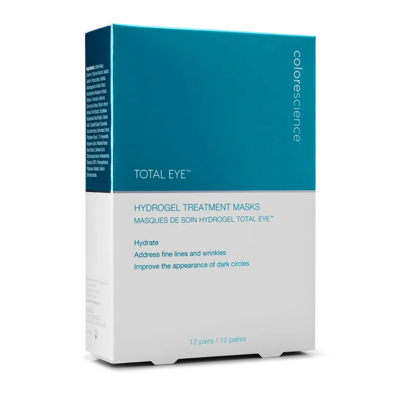 Colorescience Total Eye® Hydrogel Treatment Masks | Hidrogela maskid silmaalale 12 paari