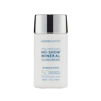 Colorescience Total Protection® No-Show™ Mineral Sunscreen SPF50 | Eriti kerge mineraalne SPF näole ja kehale 50 ml