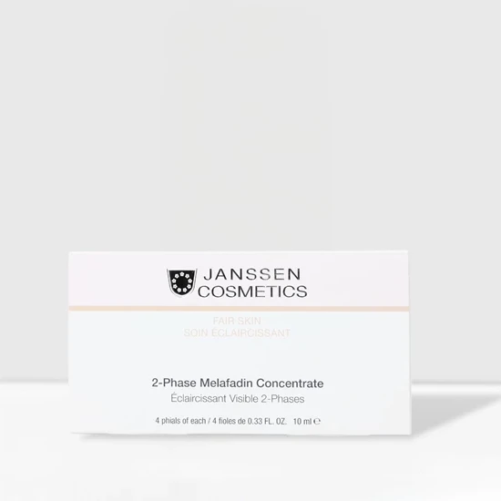 Janssen 2 Phase Melafadin Concentrate | Интенсивный концентрат для пигментации 4 x 10 ml