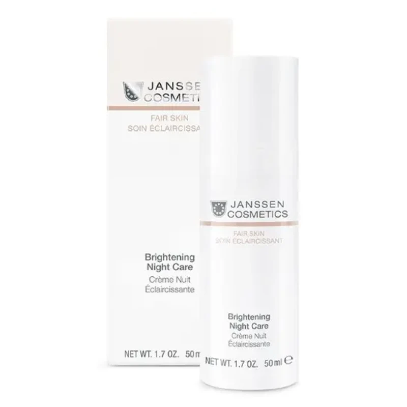 Janssen Brightening Night Care | Valgendav toimega öökreem pigmentatsiooni vastu 50 ml