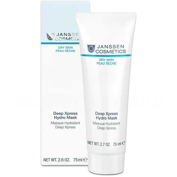 Janssen Cosmetics Deep Xpress Hydro Mask | Intensiivselt Niisutav Geelmask, 75 ml