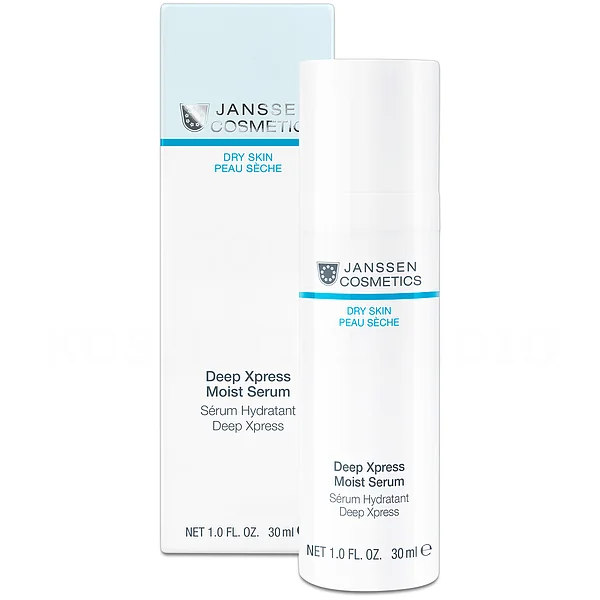 Janssen Cosmetics Deep Xpress Moist Serum | Интенсивно Увлажняющая Сыворотка, 30 мл