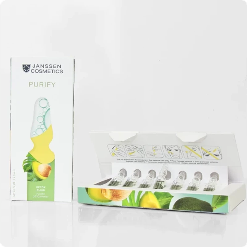 Janssen Detox Booster | Detox ampullid naha sära jaoks 7 x 2 ml