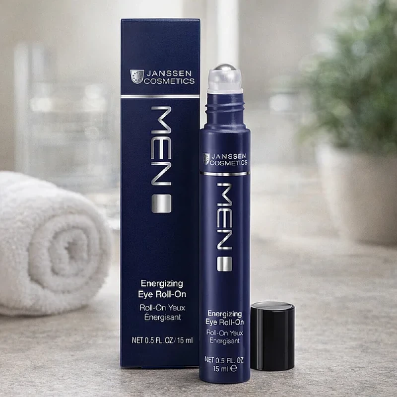 Janssen Cosmetics Energizing Eye Roll-On | Värskendav silmarull meestele, 15 ml