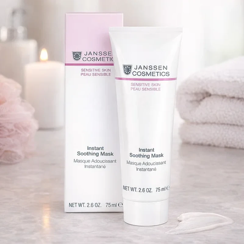 Janssen Cosmetics Instant Soothing Mask | Intensiivselt Rahustav Näomask, 75 ml