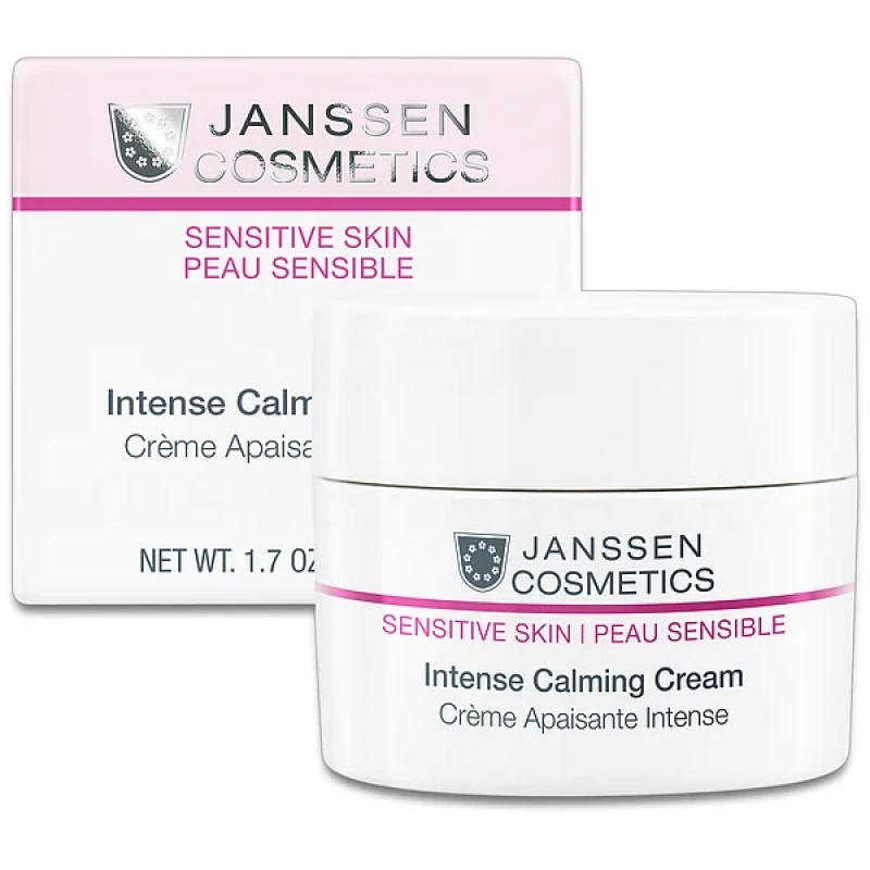 Janssen Cosmetics Intense Calming Cream | Intensiivs Rahustav Näokreem Tundlikule Nahale, 50 ml