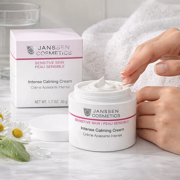 Janssen Cosmetics Intense Calming Cream | Интенсивно Успокаивающий Крем для Чувствительной Кожи, 50 мл