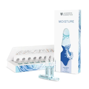 Janssen Hyaluronic Moisture Fluid | Увлажняющие ампулы для сухой кожи 7 x 2 мл