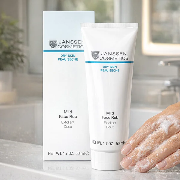 Janssen Cosmetics Mild Face Rub | Pehme näokoorija, 50 ml