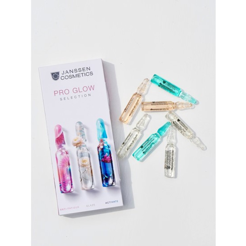 Janssen Pro Glow Selection | ampullid naha sära jaoks 7 x 2 ml