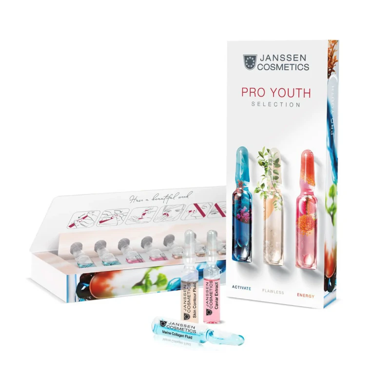 Janssen Pro Youth Selection | Vananemisvastased ampullid 7 x 2 ml