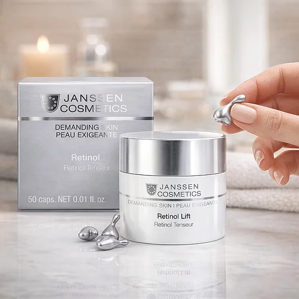 Janssen Cosmetics Retinol Lift | Ретиноловые капсулы для лица, 50 шт.