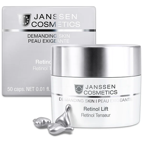 Janssen Cosmetics Retinol Lift | Ретиноловые капсулы для лица, 50 шт.