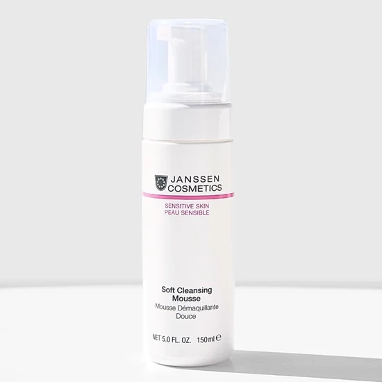 Janssen Cosmetics Soft Cleansing Mousse | Pehme puhastusvaht tundlikule nahale, 150 ml