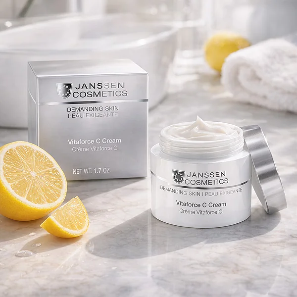 Janssen Cosmetics Vitaforce C Cream | Vananemisvastane niisutav näokreem C-vitamiiniga, 50 ml