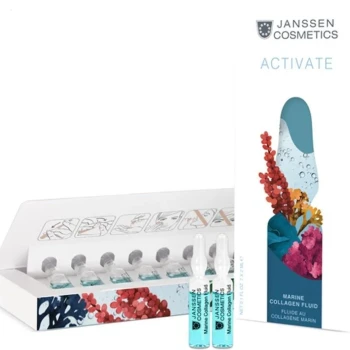Janssen Marine Collagen Fluid | Морские коллагеновые ампулы 7 x 2 мл