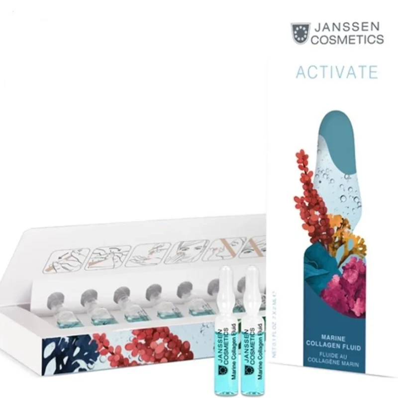 Janssen Marine Collagen Fluid | Jūras kolagēna ampullid 7 x 2 ml