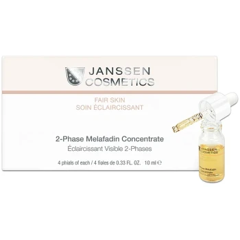 Janssen 2 Phase Melafadin Concentrate | Интенсивный концентрат для пигментации 4 x 10 ml