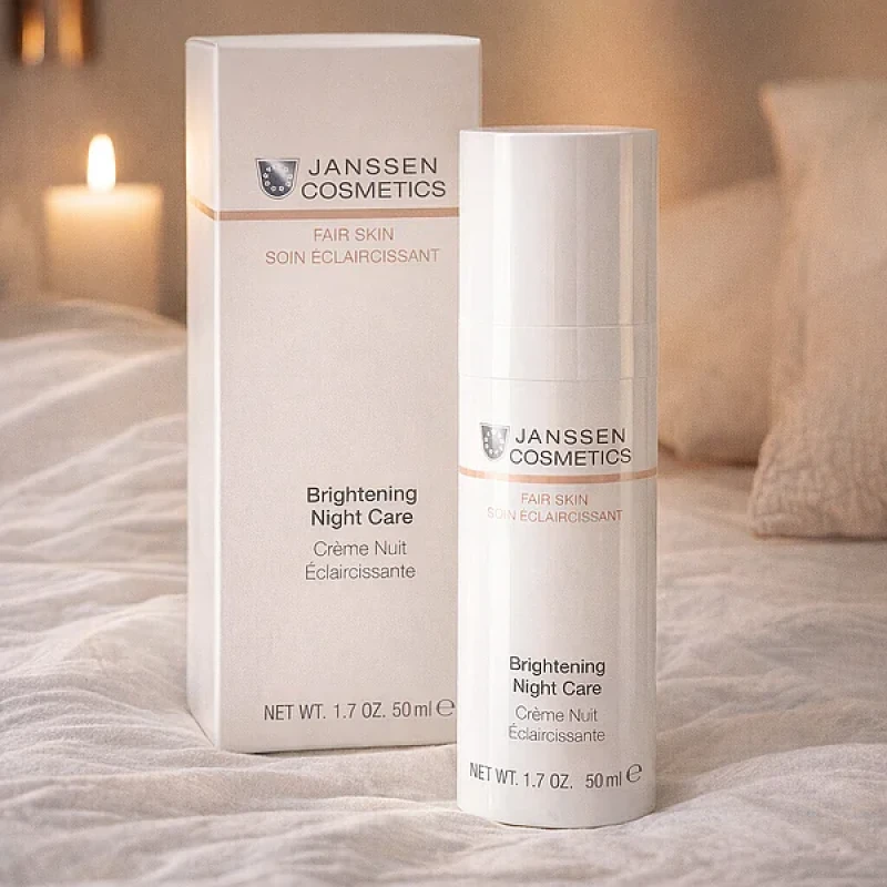 Janssen Brightening Night Care | Valgendav toimega öökreem pigmentatsiooni vastu 50 ml