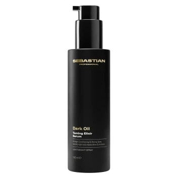 Sebastian Professional Dark Oil Taming Elixir Serum | Siledav seerum frizz-kontrolli ja kuumakaitset 140 ml