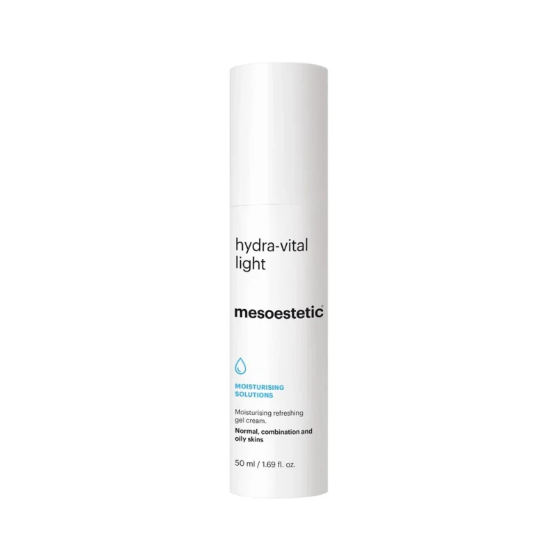 Mesoestetic hydra-vital light | Virkiv niisutav geelkreem normaalsele, kombineeritud ja rasusele nahale 50 ml
