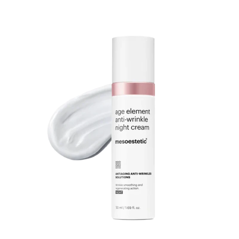 Mesoestetic age element® anti-wrinkle night cream | Intensiivs taastav kortsuvastane öökreem 50 ml